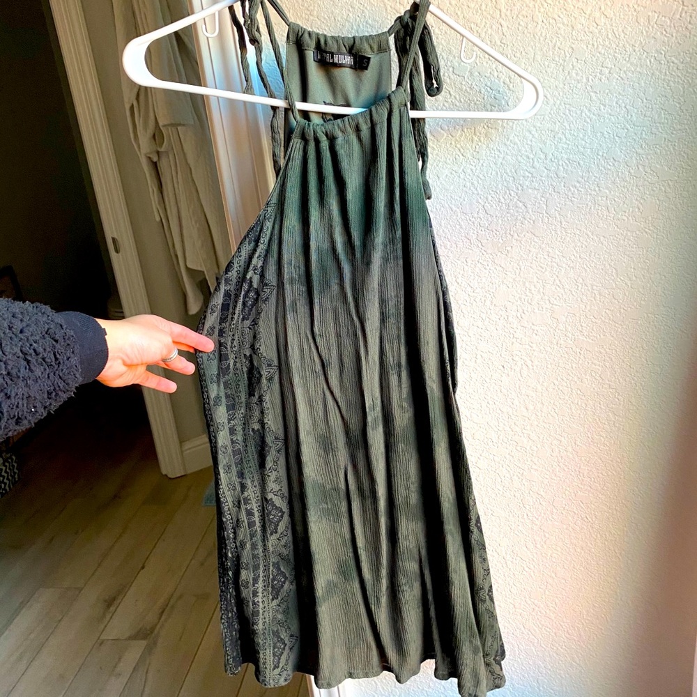 Metal Mulisha High Neck Mini Dress
